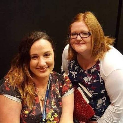 Image of Kerry-Ann McDade (A Bookish Redhead) and Jennifer L Armentrout
