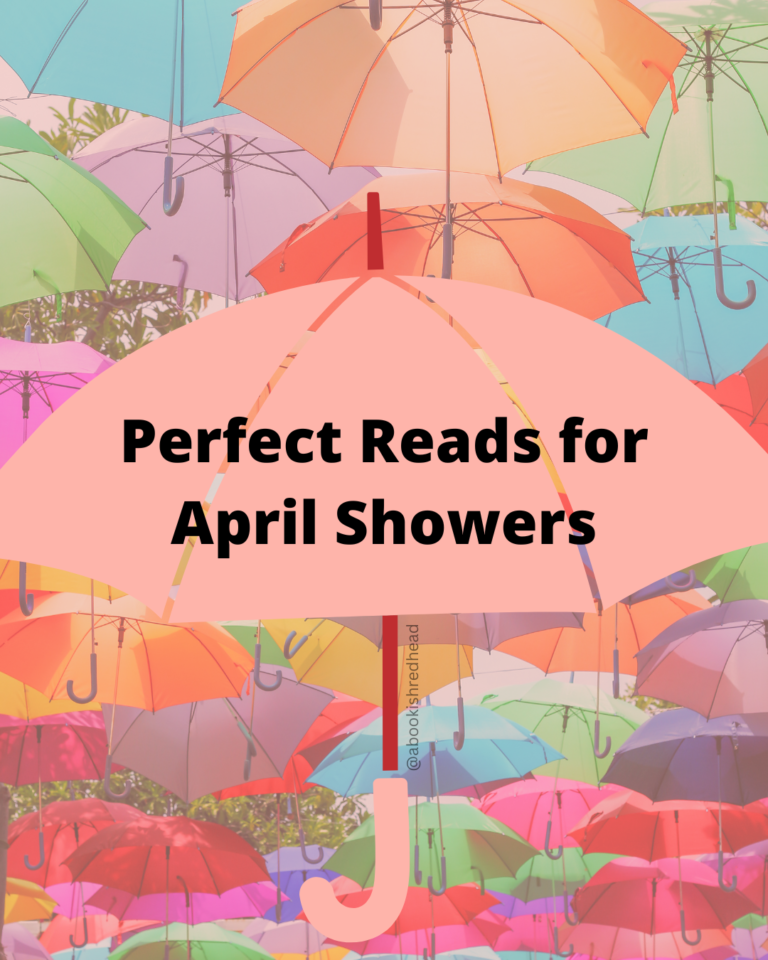 Brightly coloured umbrellas for Perfect Reads for April Showers